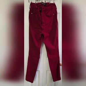 Judy Blue Women's Scarlet Letter High Rise Tummy Control Jeans Sz 7/28